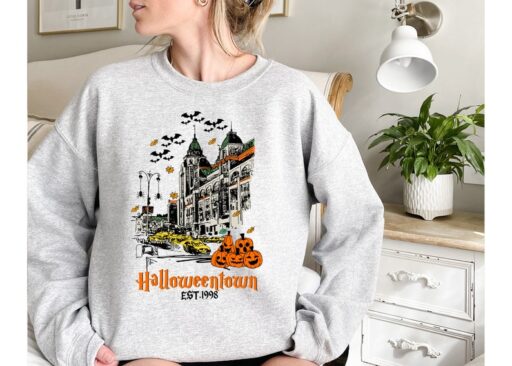 Halloweentown 1998 Sweatshirt,Pumpkin Halloween Sweatshirt,Halloweentown University Sweatshirt,Spooky Season,Halloween Shirt,Halloween Gift