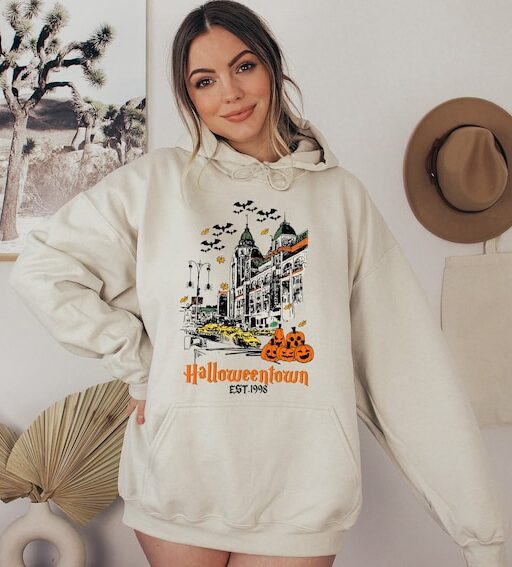 Halloweentown 1998 Hoodie,Pumpkin Halloween Hoodie,Halloweentown Sweatshirt,Spooky Season Shirt,Halloween Sweatshirt,Halloween Gift,Hoodies