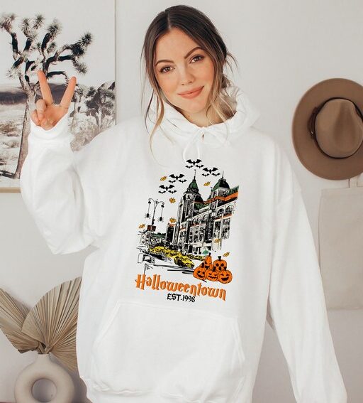 Halloweentown 1998 Hoodie,Pumpkin Halloween Hoodie,Halloweentown Sweatshirt,Spooky Season Shirt,Halloween Sweatshirt,Halloween Gift,Hoodies