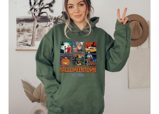 Halloweentown 1998 Hoodie,Pumpkin Halloween Hoodie,Halloweentown Sweatshirt,Spooky Season Shirt,Halloween Sweatshirt,Halloween Gift,Hoodies