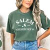 Comfort Colors Salem Massachusetts Shirt,Halloween Sweatshirt,Halloween Witch Women Sweatshirt,Sanderson Sisters Sweatshirt,Halloween Shirt