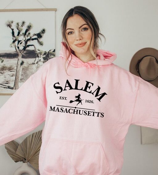 Salem Massachusetts Hoodie,Halloween Sweatshirt,Halloween Witch Sweatshirt,Sanderson Sisters Sweatshirt,Halloween Shirt,Halloween Hoodie