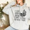 I Like Murder Shows Comfy Clothes And Maybe Like 3 People,True Crime Hoodie,Crime Show Sweatshirt,Halloween Hoodie,True Crime Shirt,Hoodies