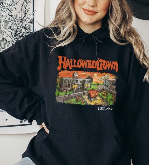 Halloweentown 1998 Hoodie,Pumpkin Halloween Hoodie,Halloweentown Sweatshirt,Spooky Season Shirt,Halloween Sweatshirt,Halloween Gift,Hoodies