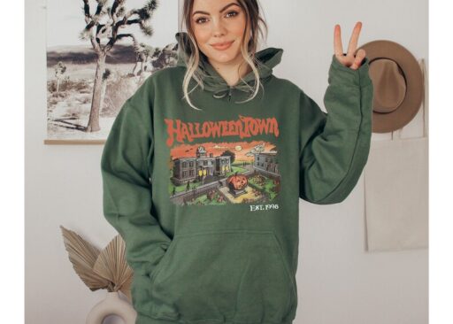 Halloweentown 1998 Hoodie,Pumpkin Halloween Hoodie,Halloweentown Sweatshirt,Spooky Season Shirt,Halloween Sweatshirt,Halloween Gift,Hoodies