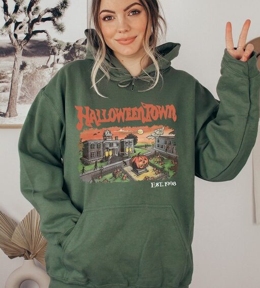 Halloweentown 1998 Hoodie,Pumpkin Halloween Hoodie,Halloweentown Sweatshirt,Spooky Season Shirt,Halloween Sweatshirt,Halloween Gift,Hoodies