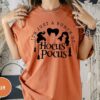 Comfort Colors It's Just a Bunch of Hocus Pocus Shirt,Halloween Shirt,Hocus Pocus Shirt,Sanderson Sisters Shirt,Halloween Gift,Witches Shirt