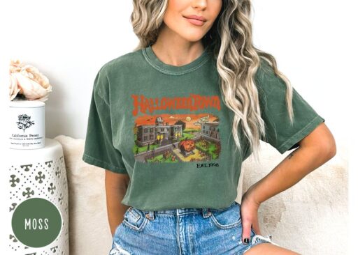 Comfort Colors Halloweentown 1998 Shirt,Pumpkin Halloween Shirt,Halloweentown Shirt,Spooky Season Shirt,Halloween Gift,Halloween Sweatshirt