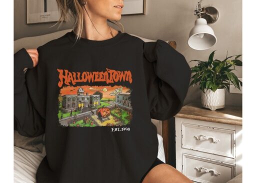 Halloweentown 1998 Sweatshirt,Pumpkin Halloween Sweatshirt,Halloweentown University Sweatshirt,Spooky Season,Halloween Shirt,Halloween Gift