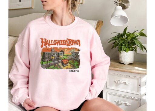 Halloweentown 1998 Sweatshirt,Pumpkin Halloween Sweatshirt,Halloweentown University Sweatshirt,Spooky Season,Halloween Shirt,Halloween Gift