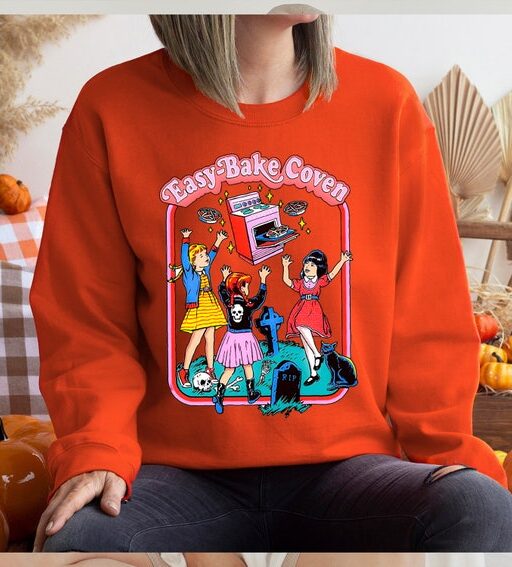 Halloween Sweatshirt,Easy Bake Coven Halloween Shirt,Vintage Halloween TShirt,Halloween Shirt,Halloween Gift,Halloween 90s Shirt,Spooky Tee