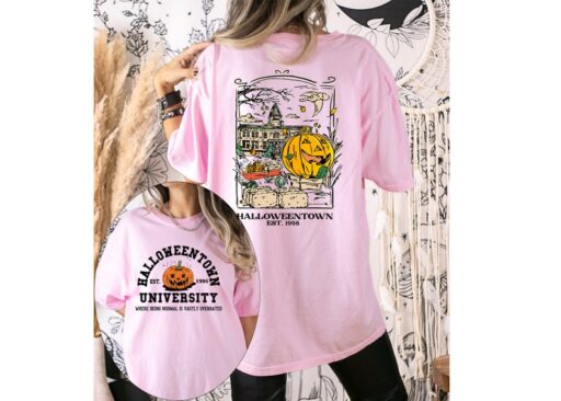 Comfort Colors Halloweentown 1998 Shirt,Pumpkin Halloween Shirt,Halloweentown University Shirt,Spooky Season,Halloween Shirt,Halloween Gift