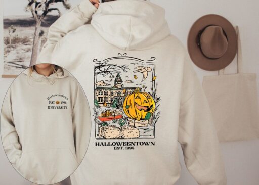 Halloweentown 1998 Hoodie,Pumpkin Halloween Hoodie,Halloweentown University Shirt,Spooky Season Shirt,Halloween Sweatshirt,Halloween Gift