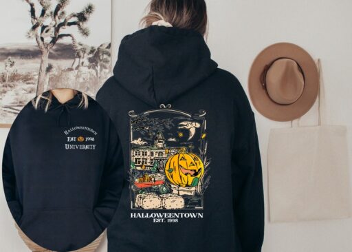 Halloweentown 1998 Hoodie,Pumpkin Halloween Hoodie,Halloweentown University Shirt,Spooky Season Shirt,Halloween Sweatshirt,Halloween Gift