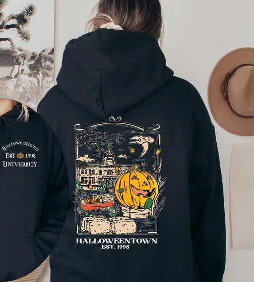 Halloweentown 1998 Hoodie,Pumpkin Halloween Hoodie,Halloweentown University Shirt,Spooky Season Shirt,Halloween Sweatshirt,Halloween Gift