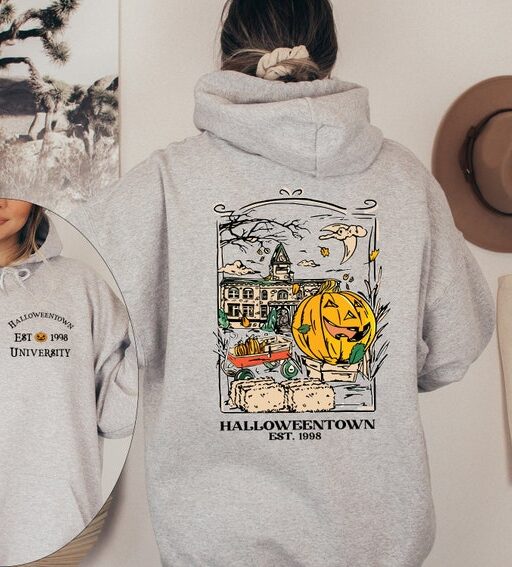 Halloweentown 1998 Hoodie,Pumpkin Halloween Hoodie,Halloweentown University Shirt,Spooky Season Shirt,Halloween Sweatshirt,Halloween Gift