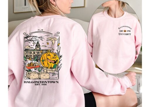 Halloweentown 1998 Sweatshirt,Pumpkin Halloween Sweatshirt,Halloweentown University Sweatshirt,Spooky Season,Halloween Shirt,Halloween Gift