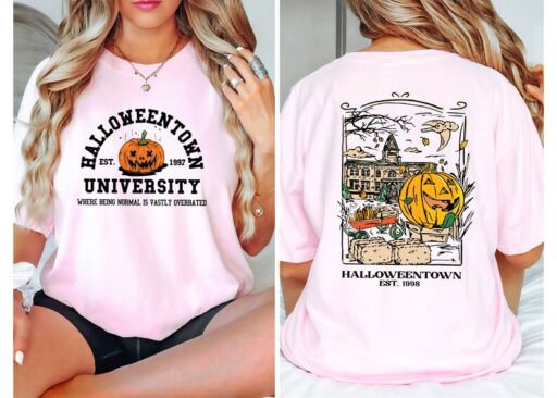 Halloweentown 1998 Shirt,Pumpkin Halloween Shirt,Halloweentown University Shirt,Spooky Season,Halloween Shirt,Halloween Gift,Halloween Tee