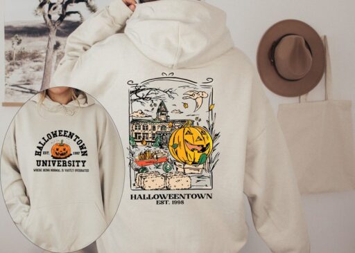 Halloweentown 1998 Hoodie,Pumpkin Halloween Hoodie,Halloweentown University Shirt,Spooky Season Shirt,Halloween Sweatshirt,Halloween Gift