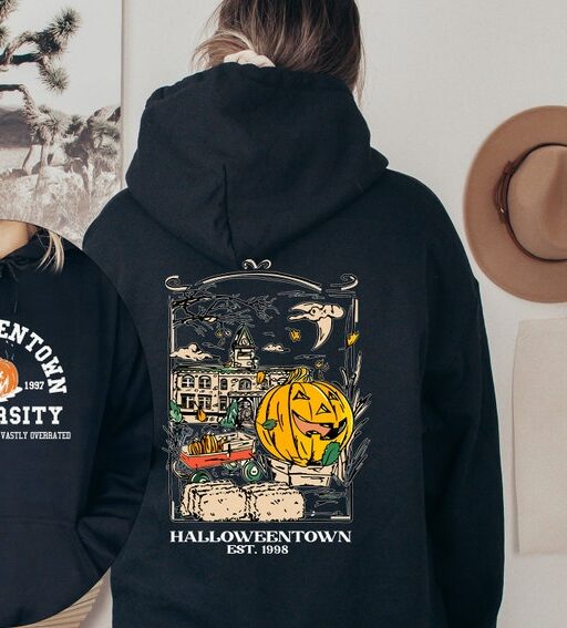 Halloweentown 1998 Hoodie,Pumpkin Halloween Hoodie,Halloweentown University Shirt,Spooky Season Shirt,Halloween Sweatshirt,Halloween Gift