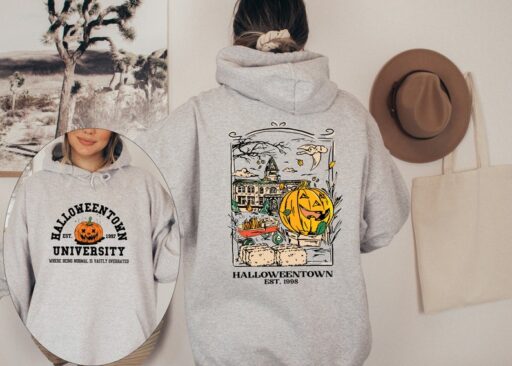 Halloweentown 1998 Hoodie,Pumpkin Halloween Hoodie,Halloweentown University Shirt,Spooky Season Shirt,Halloween Sweatshirt,Halloween Gift