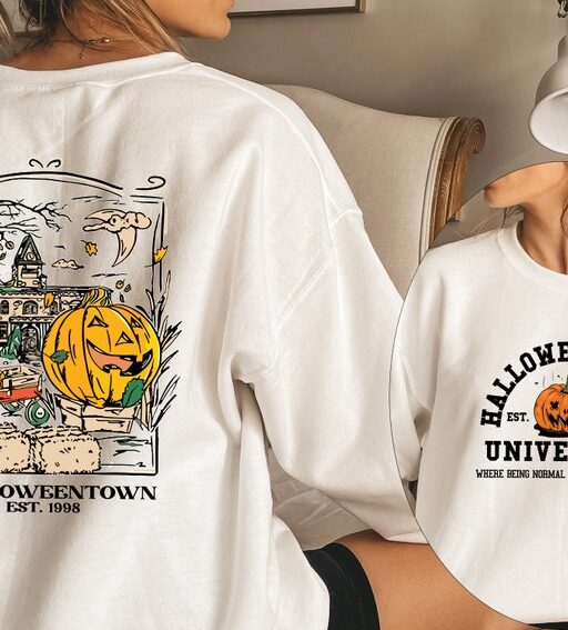 Halloweentown 1998 Sweatshirt,Pumpkin Halloween Sweatshirt,Halloweentown University Sweatshirt,Spooky Season,Halloween Shirt,Halloween Gift