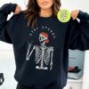 Stay Spooky Sweatshirt, Halloween Skeleton Hoodie, Stay Spooky Shirt, Retro Halloween, Funny Halloween Gift, Spooky Season,Cute Ghost - HC50