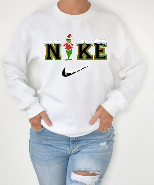 Grinch Christmas Sweatshirt, Grinch Christmas Snow Sweatshirt, Christmas Sweatshirt, Christmas shirt, Grinchs Christmas Shirt