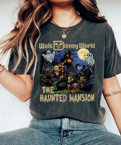 Comfort Colors The Haunted Mansion Vintage Shirt,Retro Disney The Haunted Mansion Shirt, Disney Trip Shirt, Halloween Shirt,Disney Halloween