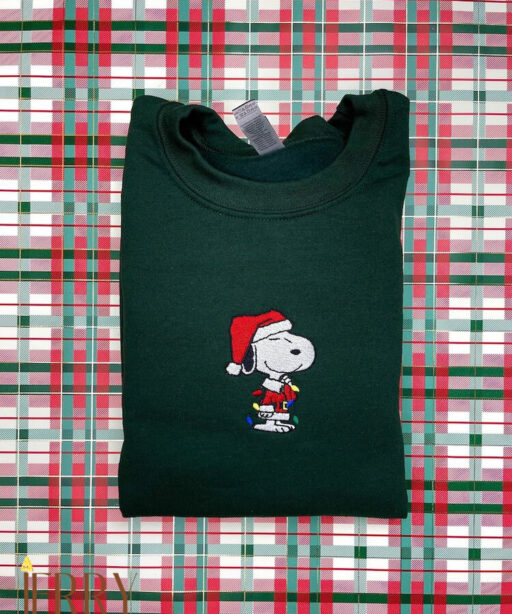 Christmas Sweatshirt | Christmas Embroidered Crewneck | Holiday crewneck | Embroidered Christmas Sweater | Christmas Sweater
