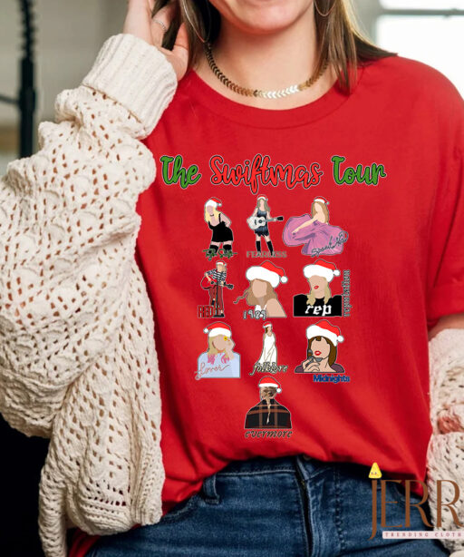 Christmas Taylor Swift Eras Christmas Version Sweatshirt
