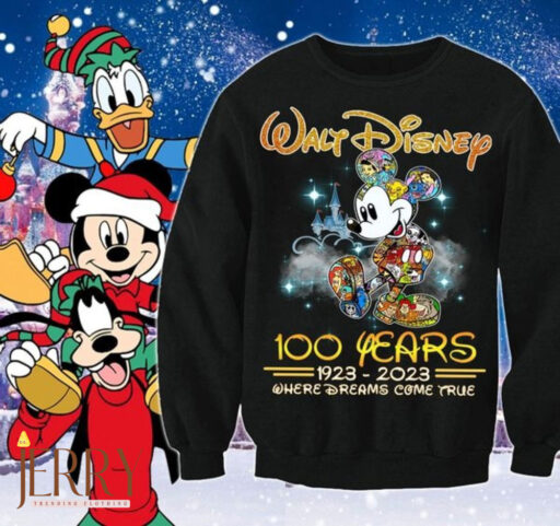 Happy 100 Years Walt Disney Shirt