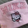 Hello Kitty Ver4 Nike Embroidered Sweatshirt