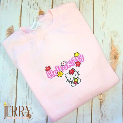 Hello Kitty Ver5 Embroidered Sweatshirt