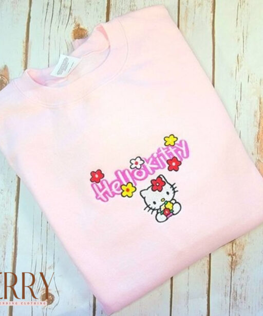 Hello Kitty Ver5 Embroidered Sweatshirt