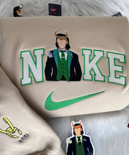 Marvel Loki Nike Embroidered Sweatshirt