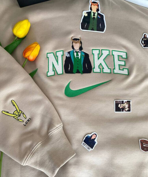 Marvel Loki Nike Embroidered Sweatshirt