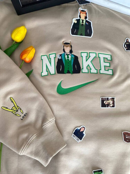 Marvel Loki Nike Embroidered Sweatshirt