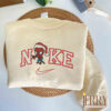 Spider Man Santa Christmas Disney Nike Embroidered Sweatshirt