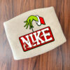 Grinch Hand Hoding Nike Christmas Sweatshirt