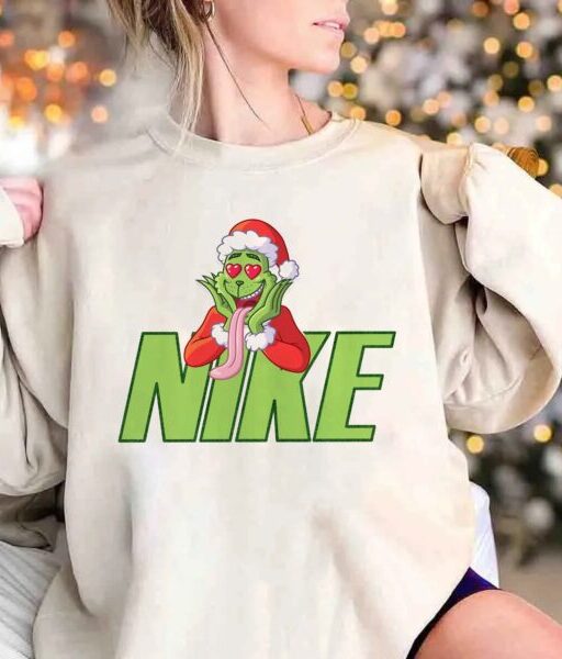 Grinch Christmas Snow Shirt Santa Claus Sirts Family Sweatshirt Hoodie