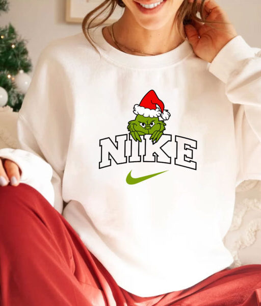 Grinch Sweatshirts Christmas Snow Sweatshirt Santa Family Tee Hoodie Unisex