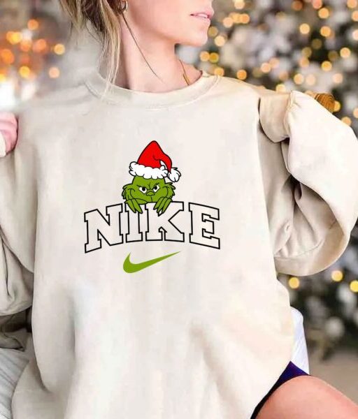 Grinch Sweatshirts Christmas Snow Sweatshirt Santa Family Tee Hoodie Unisex