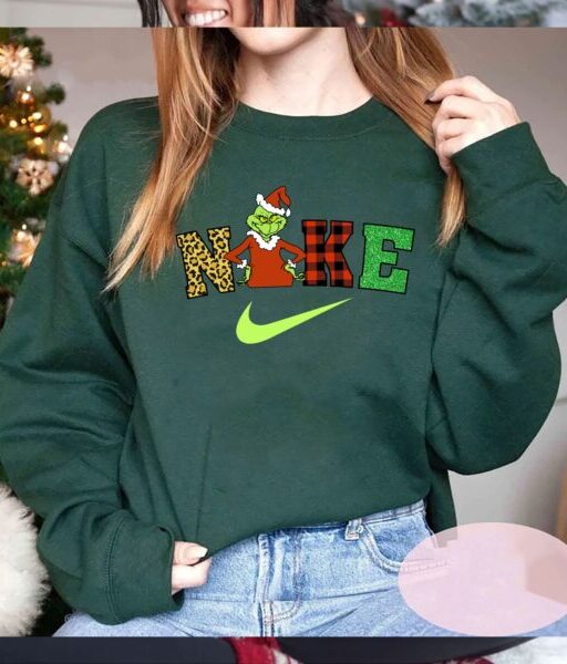 Grinch Christmas Snow Sweatshirt Sweatshirts Santa Family Tee Hoodie Unisex