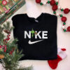 BFF Grinch Nike Print Sweatshirt