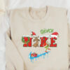 Drip Nike Grinch Stealing Presents Christmas Sweatshirt