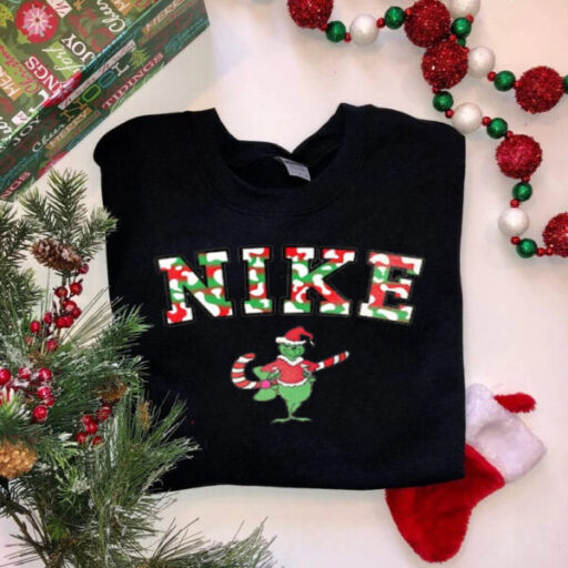 Nike Cow Grinch Christmas Sweatshirt