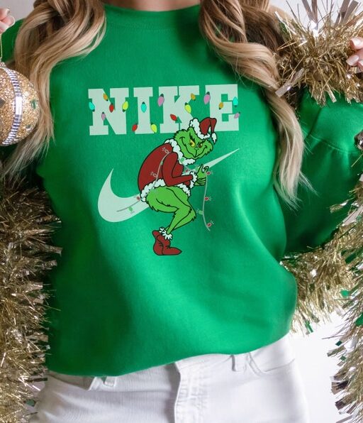 Christmas Grinch Snowman Shirt Christmas Sweatshirt, Grinch Xmas Sweater