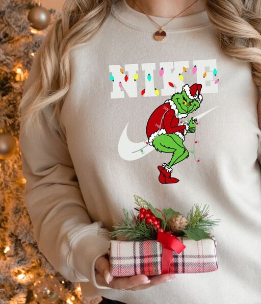 Christmas Grinch Snowman Shirt Christmas Sweatshirt, Grinch Xmas Sweater