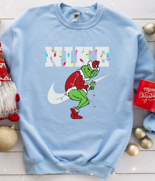 Christmas Grinch Snowman Shirt Christmas Sweatshirt, Grinch Xmas Sweater